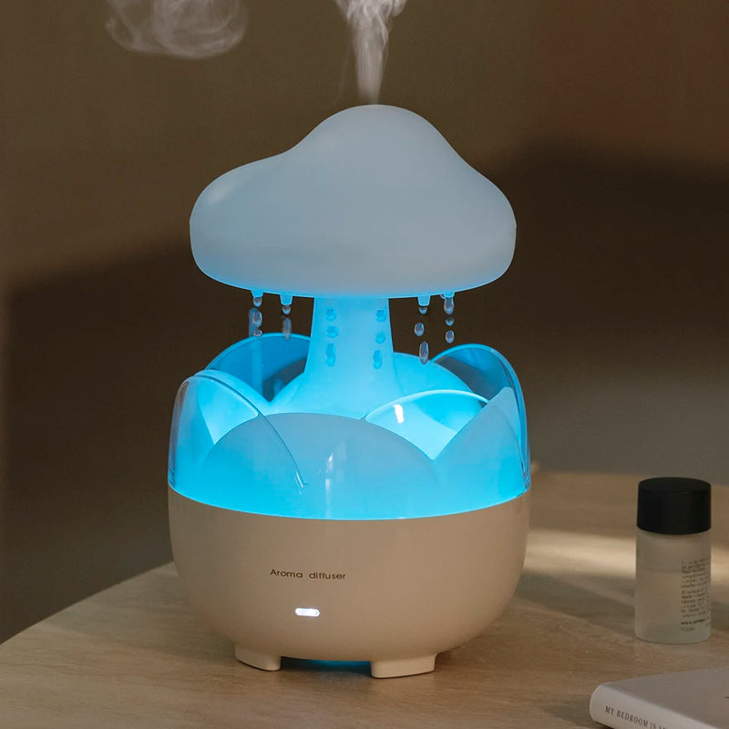Umidificador Cogumelo Chuva Relaxante