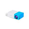 Mini projetor com tela de 72 polegadas, lâmpada LED com vida útil de 30.000 horas, suporte HD, compatível com Android/IOS/Windows/HDTV/USB