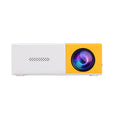 Mini projetor com tela de 72 polegadas, lâmpada LED com vida útil de 30.000 horas, suporte HD, compatível com Android/IOS/Windows/HDTV/USB