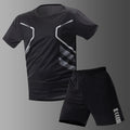 Pacote com 2/6 shorts masculinos plus size de secagem rápida, manga curta, terno masculino, lazer, esportes, corrida, fitness, camiseta, shorts coringa, adolescente