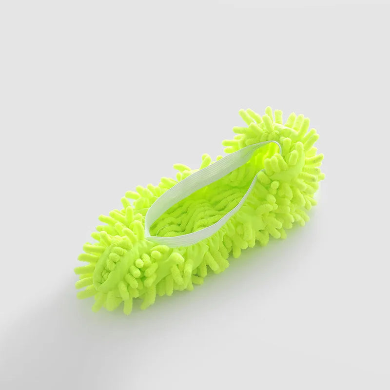 Chinelo Mopa de Microfibra – Lavável, Reutilizável e Antipoeira para Banheiro e Quarto (1 a 5 pares)