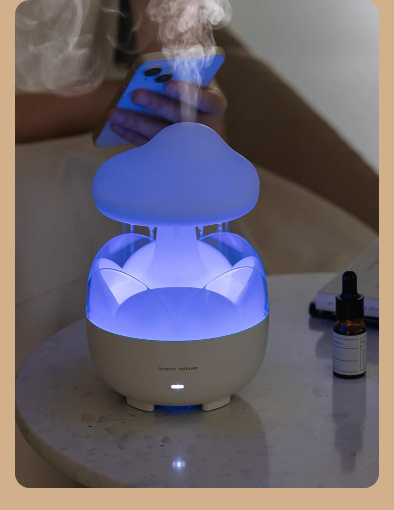 Umidificador Cogumelo Chuva Relaxante