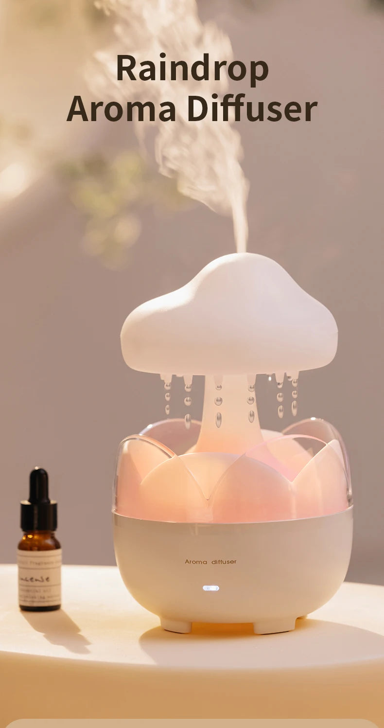 Umidificador Cogumelo Chuva Relaxante
