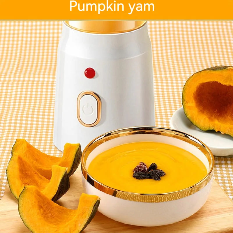 Mini Liquidificador Portátil 10 Lâminas – Sem Fio, Recarregável e Tritura Gelo e Frutas