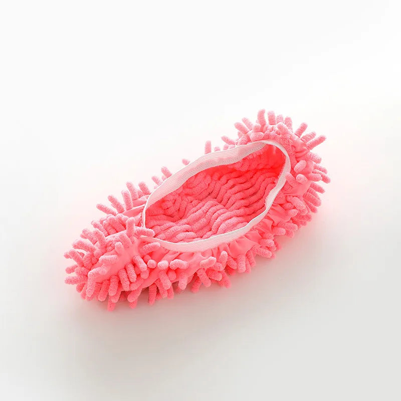 Chinelo Mopa de Microfibra – Lavável, Reutilizável e Antipoeira para Banheiro e Quarto (1 a 5 pares)